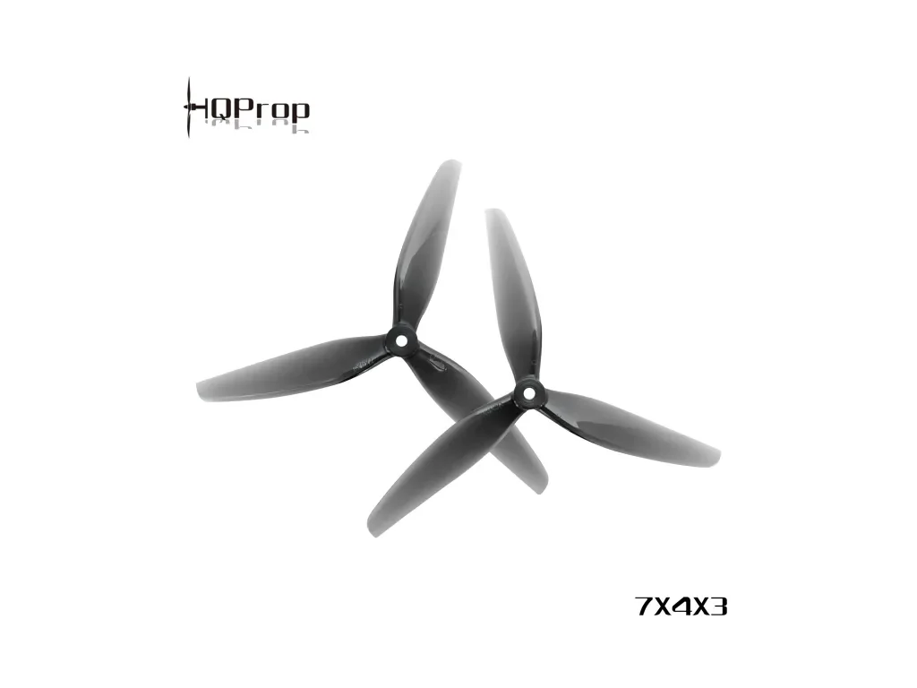 Propellers Gemfan 1050-3 Glass Fiber Nylon - Black - (1CCW+1CW)